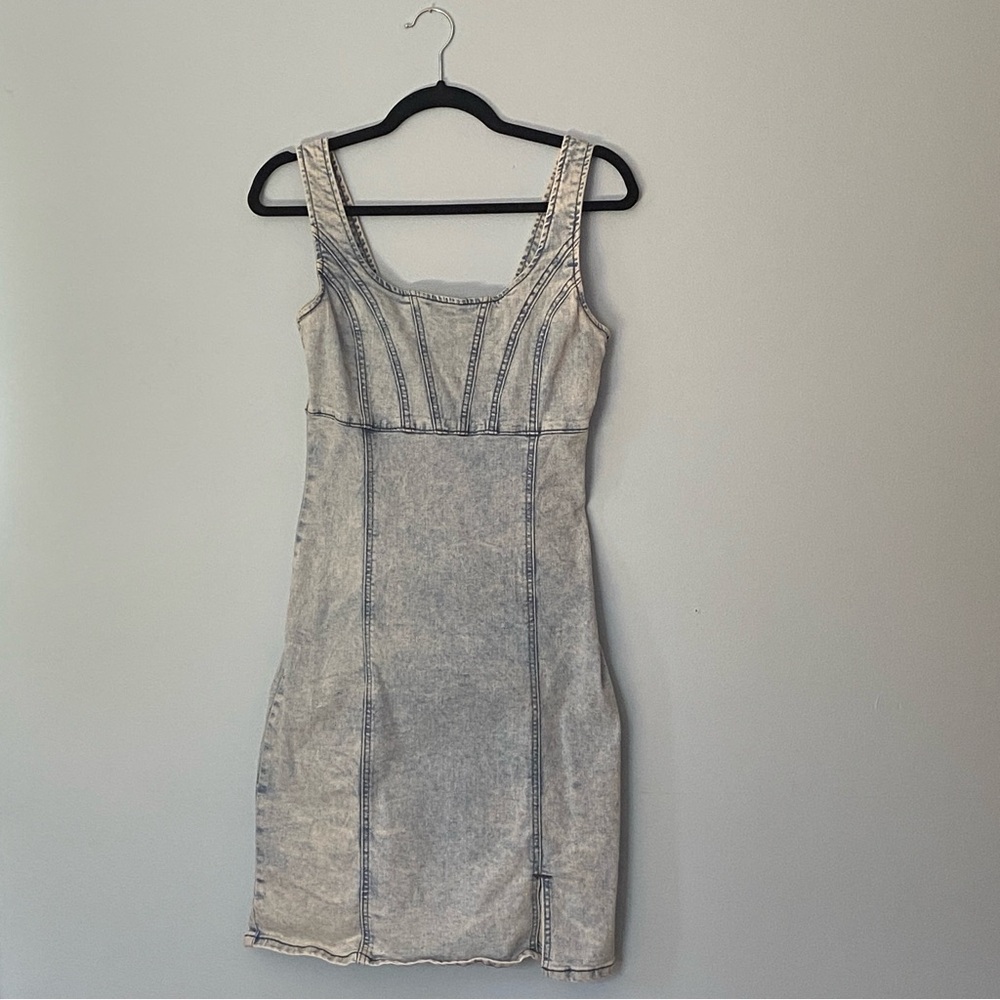 Denim Mini Dress